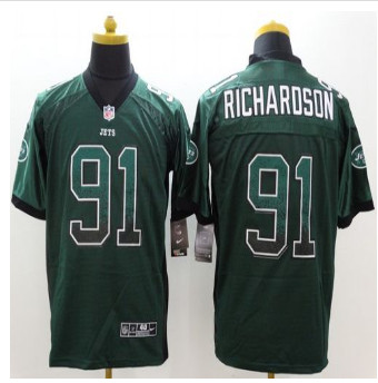 New New York Jets #91 Sheldon Richardson Green Team Color Men's Stitched NFL Elite Drift Fashion Jersey New New York Jets #91 Sheldon Richardson Green Team Color Men's Stitched NFL Elite Drift Fashion Jersey