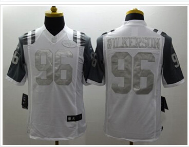 New New York Jets #96 Muhammad Wilkerson White NFL Limited Platinum Jersey New New York Jets #96 Muhammad Wilkerson White NFL Limited Platinum Jersey