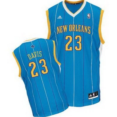 New Orleans Hornets 23# Anthony Davis Green Jersey
