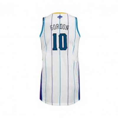 New Orleans Hornets Eric Gordon #10 White Jersey