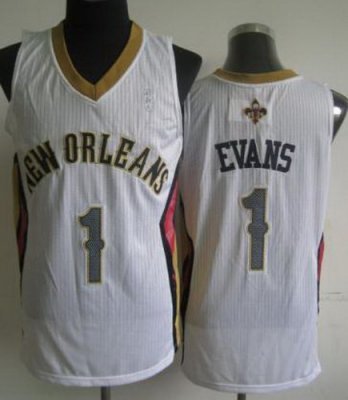 New Orleans Pelicans 1 Tyreke Evans White Revolution 30 NBA Jerseys