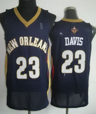 New Orleans Pelicans 23 Anthony Davis Blue Revolution 30 NBA Jerseys