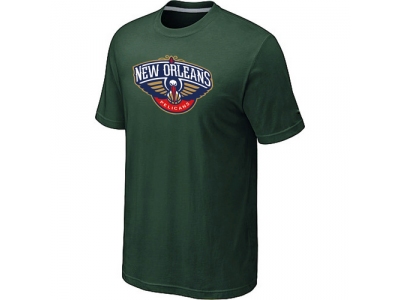 New Orleans Pelicans Big & Tall Primary Logo D.Green T-Shirt