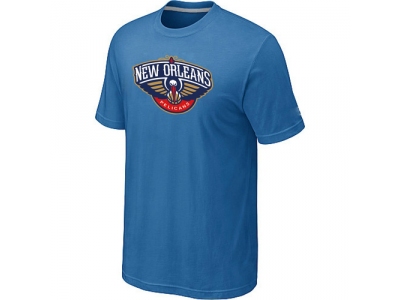 New Orleans Pelicans Big & Tall Primary Logo light Blue T-Shirt