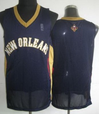 New Orleans Pelicans Blank Blue Revolution 30 NBA Jerseys