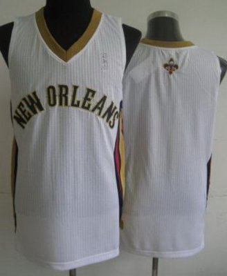 New Orleans Pelicans Blank White Revolution 30 NBA Jerseys
