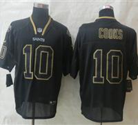 New Orleans Saints #10 Brandin Cooks Lights Out Black Elite Jerseys New Orleans Saints #10 Brandin Cooks Lights Out Black Elite Jerseys