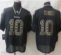 New Orleans Saints #10 Brandin Cooks New Lights Out Black NFL Elite Jersey New Orleans Saints #10 Brandin Cooks New Lights Out Black NFL Elite Jersey