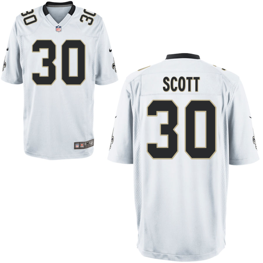 New Orleans Saints #30 Scott Elite Jersey New Orleans Saints #30 Scott Elite Jersey