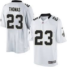 New Orleans Saints 23 Pierre Thomas white Elite Jersey New Orleans Saints 23 Pierre Thomas white Elite Jersey
