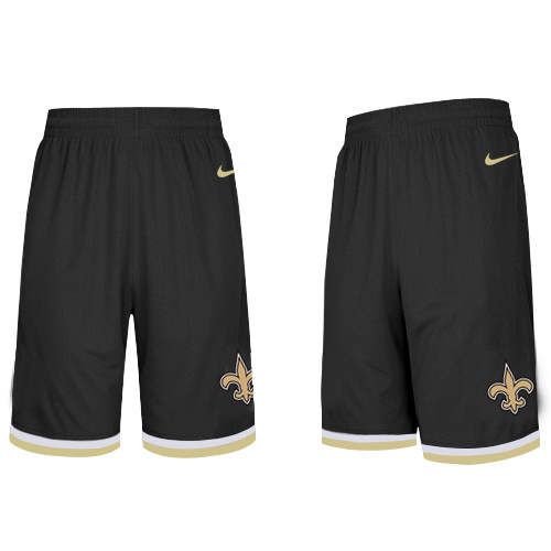New Orleans Saints Black NFL Men's Shorts New Orleans Saints Black NFL Men's Shorts