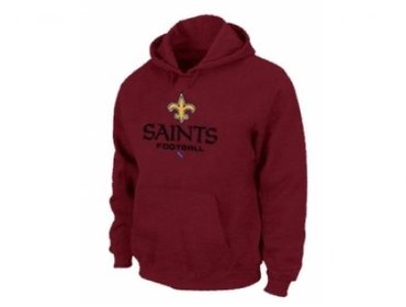 New Orleans Saints Critical Victory Pullover Hoodie RED New Orleans Saints Critical Victory Pullover Hoodie RED
