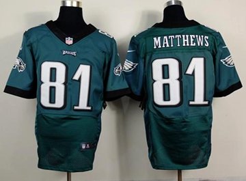 New Philadelphia Eagles #81 Jordan Matthews Midnight Green Team Color NFL New Elite Jersey New Philadelphia Eagles #81 Jordan Matthews Midnight Green Team Color NFL New Elite Jersey