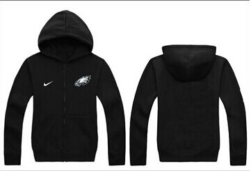 New Philadelphia Eagles Authentic Logo Hoodie Black New Philadelphia Eagles Authentic Logo Hoodie Black