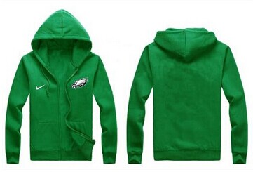 New Philadelphia Eagles Authentic Logo Hoodie Green New Philadelphia Eagles Authentic Logo Hoodie Green