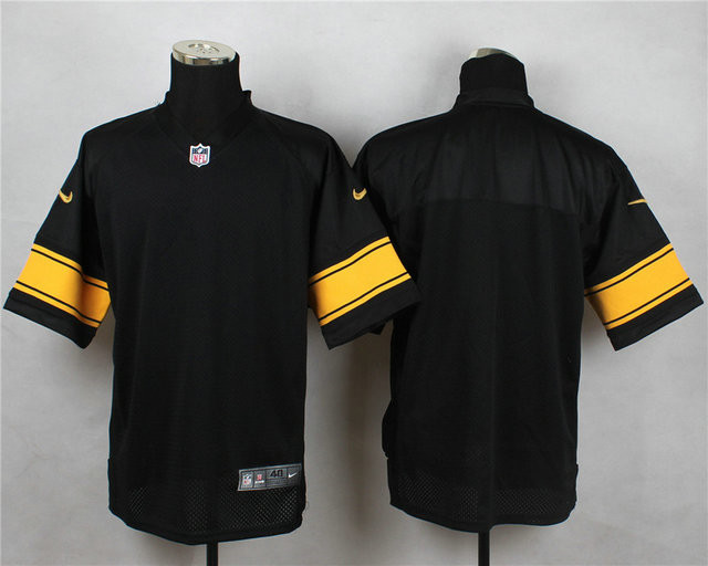 New Pittsburgh Steelers Blank Black(Gold No.) Men''s Stitched NFL Elite Jersey New Pittsburgh Steelers Blank Black(Gold No.) Men''s Stitched NFL Elite Jersey