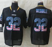 New San Diego Charger #32 Eric Weddle USA Flag Fashion Black Elite Jerseys New San Diego Charger #32 Eric Weddle USA Flag Fashion Black Elite Jerseys