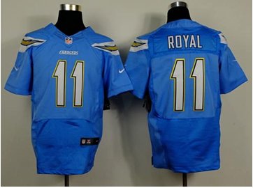 New San Diego Chargers #11 Eddie Royal Electric Blue Alternate NFL New Elite Jersey New San Diego Chargers #11 Eddie Royal Electric Blue Alternate NFL New Elite Jersey