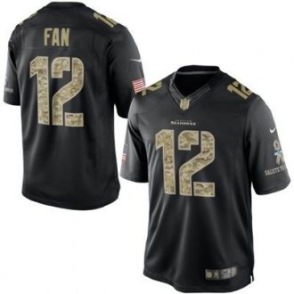 New Seattle Seahawks #12 Fan Nike Black Salute To Service Jersey New Seattle Seahawks #12 Fan Nike Black Salute To Service Jersey