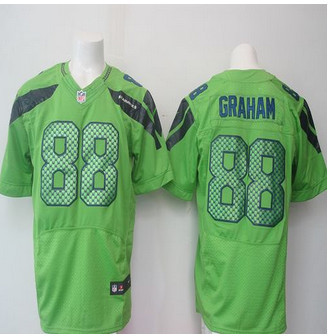 New Seattle Seahawks #88 Jimmy Graham Green Alternate Men''''s Stitched NFL Elite Jersey New Seattle Seahawks #88 Jimmy Graham Green Alternate Men''''s Stitched NFL Elite Jersey