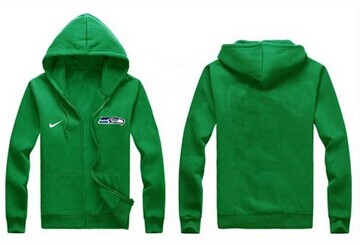 New Seattle Seahawks Authentic Logo Hoodie Green