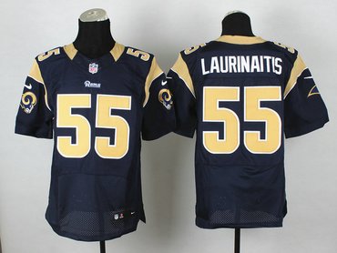 New St. Louis Rams #55 James Laurinaitis Team Color NFL Elite Jersey New St. Louis Rams #55 James Laurinaitis Team Color NFL Elite Jersey