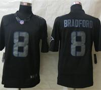 New St. Louis Rams 8 Sam Bradford Impact Black Limited Jerseys New St. Louis Rams 8 Sam Bradford Impact Black Limited Jerseys