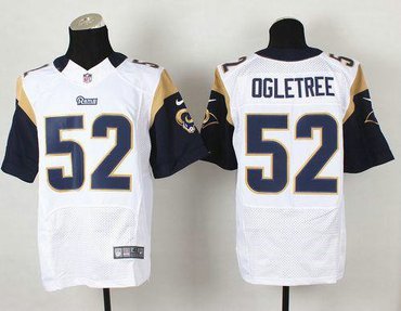 New St.Louis Rams #52 Alec Ogletree White Team Color NFL Elite Jersey New St.Louis Rams #52 Alec Ogletree White Team Color NFL Elite Jersey