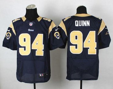 New St.Louis Rams #94 Robert Quinn Navy Blue Team Color NFL Elite Jersey New St.Louis Rams #94 Robert Quinn Navy Blue Team Color NFL Elite Jersey