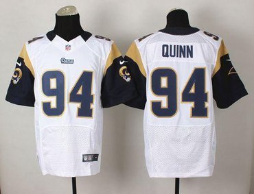 New St.Louis Rams #94 Robert Quinn White NFL Elite Jersey New St.Louis Rams #94 Robert Quinn White NFL Elite Jersey