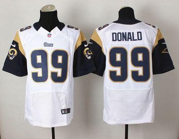 New St.Louis Rams #99 Aaron Donald White NFL Elite Jersey New St.Louis Rams #99 Aaron Donald White NFL Elite Jersey