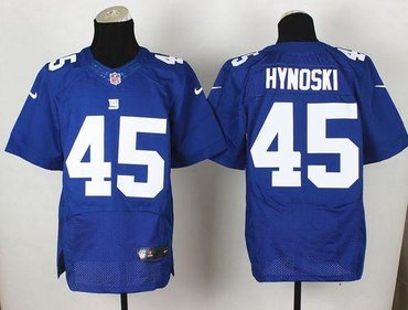 New York Giants #45 Henry Hynoski Royal Blue Team Color NFL Elite Jersey New York Giants #45 Henry Hynoski Royal Blue Team Color NFL Elite Jersey