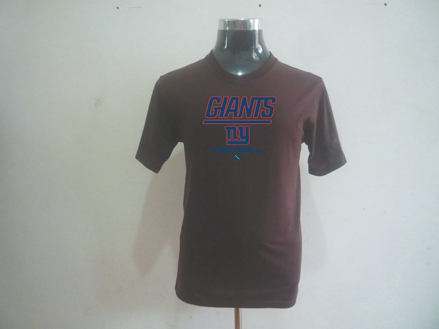 NEW NFL New York Giants Big & Tall Critical Victory T-Shirt Brown