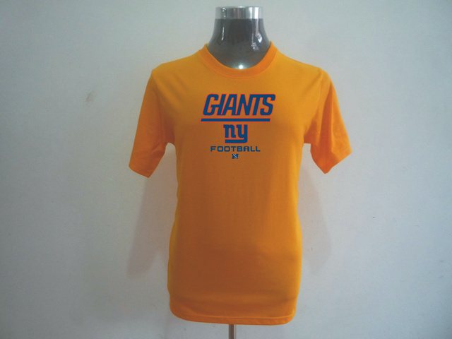 NEW NFL New York Giants Big & Tall Critical Victory T-Shirt Yellow