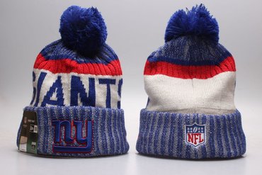 New York Giants Fresh Logo Blue Fashion Knit Hat YP