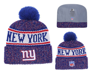 New York Giants Fresh Logo Fashion Knit Hat YD