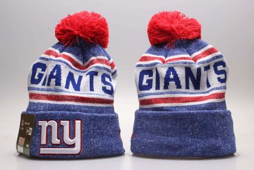 New York Giants Fresh Logo Fashion Royal Knit Hat YP