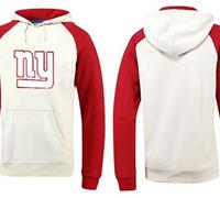 New York Giants Logo Pullover Hoodie White & Red New York Giants Logo Pullover Hoodie White & Red