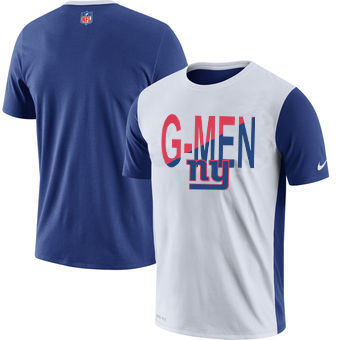 New York Giants Nike Performance T-Shirt White New York Giants Nike Performance T-Shirt White