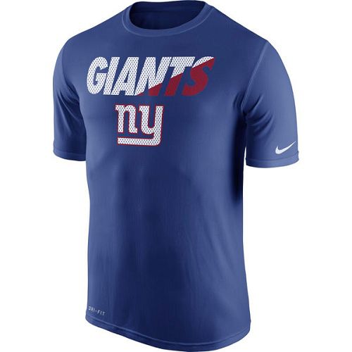 New York Giants Nike Royal Blue Legend Staff Practice Performance T-Shirt New York Giants Nike Royal Blue Legend Staff Practice Performance T-Shirt
