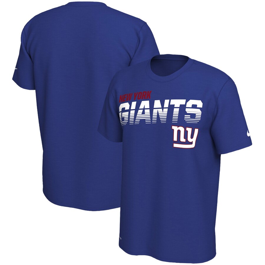 New York Giants Nike Sideline Line Of Scrimmage Legend Performance T-Shirt Royal New York Giants Nike Sideline Line Of Scrimmage Legend Performance T-Shirt Royal