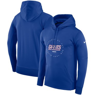 New York Giants Nike Sideline Property Of Wordmark Logo Performance Pullover Hoodie Royal New York Giants Nike Sideline Property Of Wordmark Logo Performance Pullover Hoodie Royal