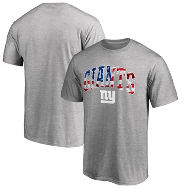 New York Giants Pro Line By Fanatics Branded Banner Wave T-Shirt Heathered Gray New York Giants Pro Line By Fanatics Branded Banner Wave T-Shirt Heathered Gray