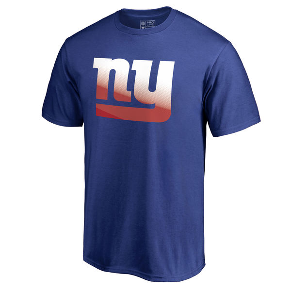 New York Giants Pro Line By Fanatics Branded Royal Big & Tall Gradient Logo T-Shirt New York Giants Pro Line By Fanatics Branded Royal Big & Tall Gradient Logo T-Shirt
