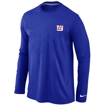 New York Giants Sideline Legend Authentic Long Sleeve T-Shirt Blue New York Giants Sideline Legend Authentic Long Sleeve T-Shirt Blue