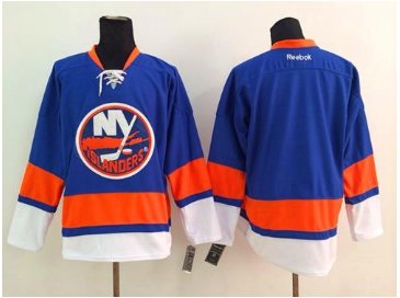 New York Islanders Blank Baby Blue Stitched NHL Jersey