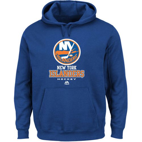 New York Islanders Majestic Critical Victory VIII Fleece Hoodie Royal Blue New York Islanders Majestic Critical Victory VIII Fleece Hoodie Royal Blue