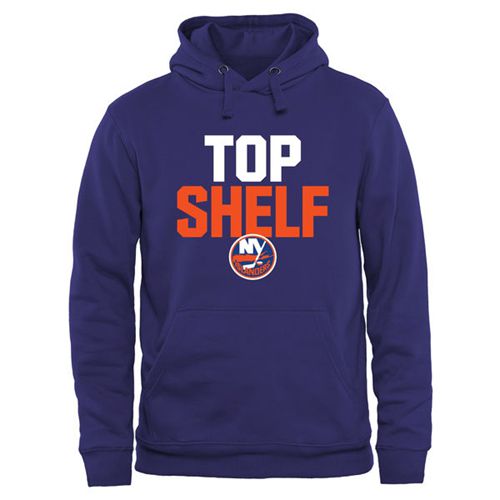 New York Islanders Top Shelf Pullover Hoodie Royal New York Islanders Top Shelf Pullover Hoodie Royal