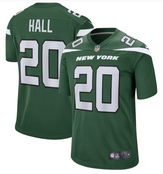New York Jets #20 Hall Vapor limited Jersey