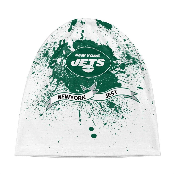 New York Jets Baggy Skull Hats 042